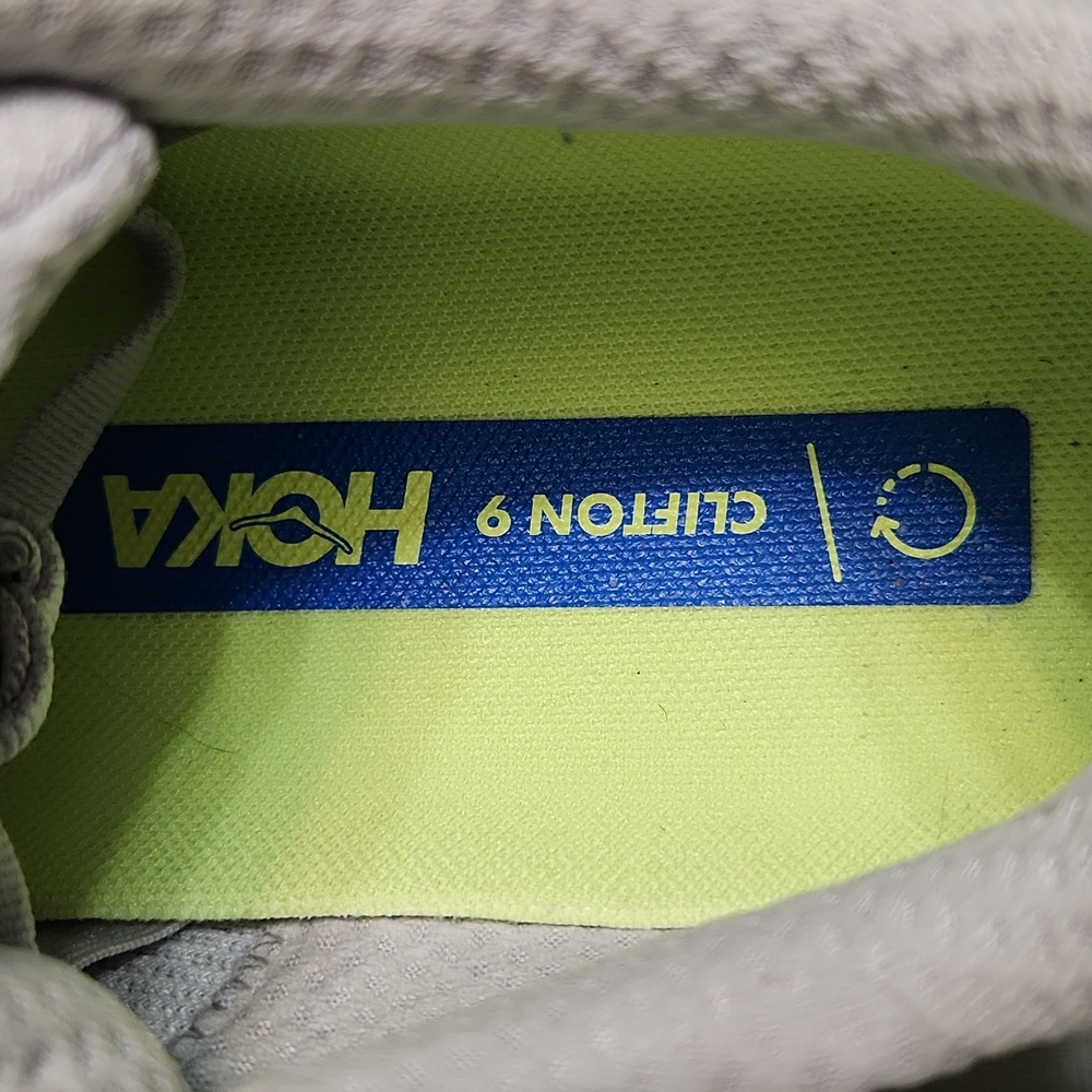 Hoka One One Clifton 9 Sneakers (M Size 9.5D) - Picture 11 of 14
